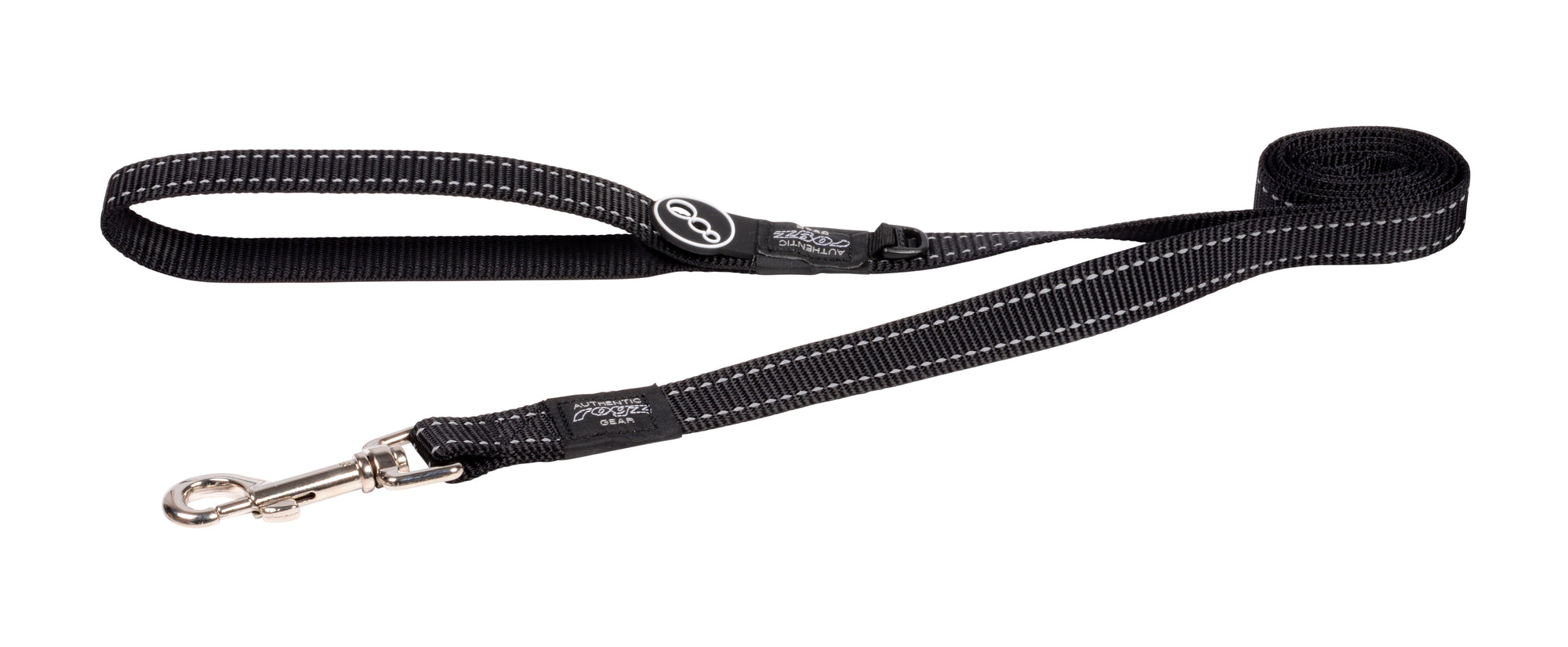 Classic Dog Leash Large- Black Rogz