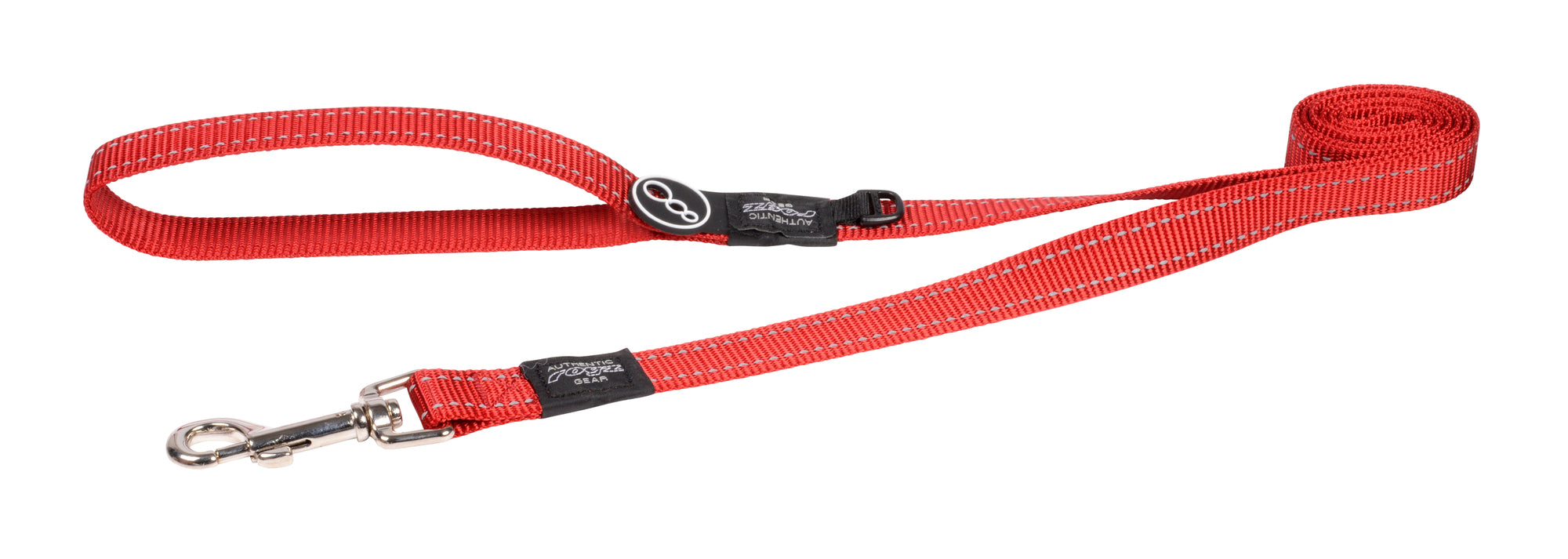 Classic Dog Leash Large- Red Rogz