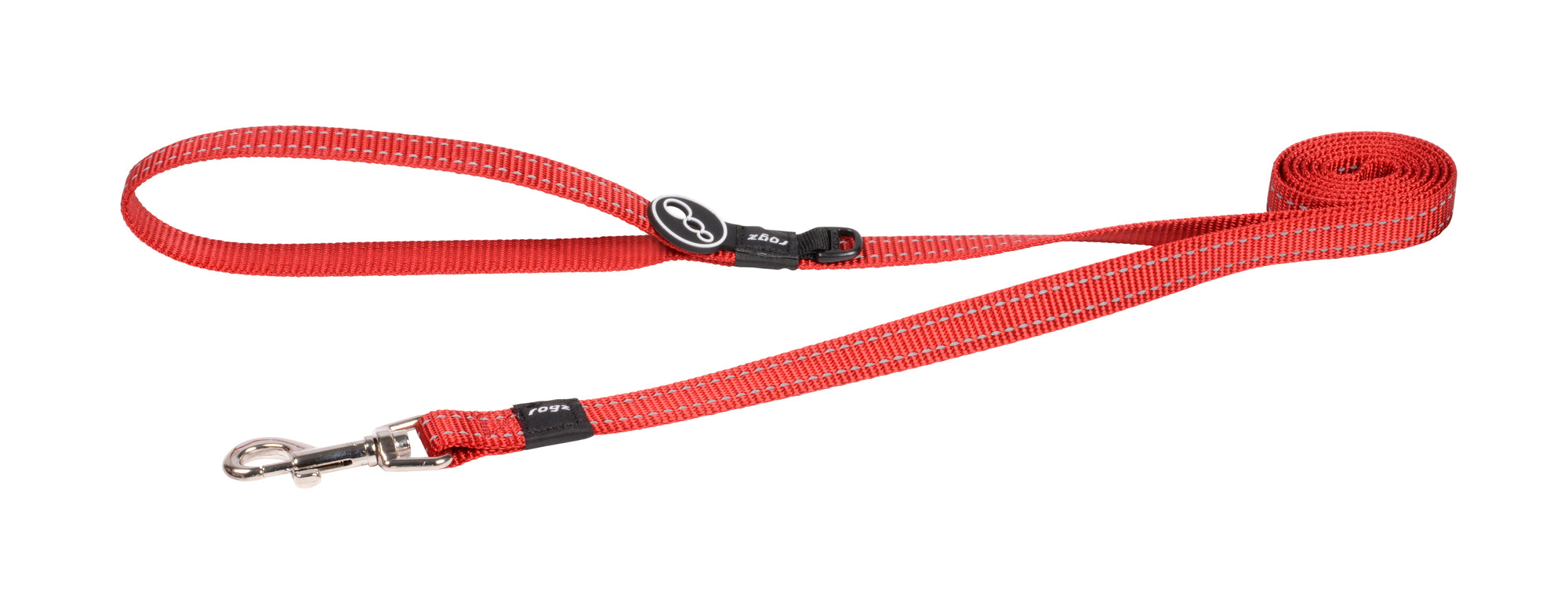 Classic Dog Leash Medium- Red Rogz