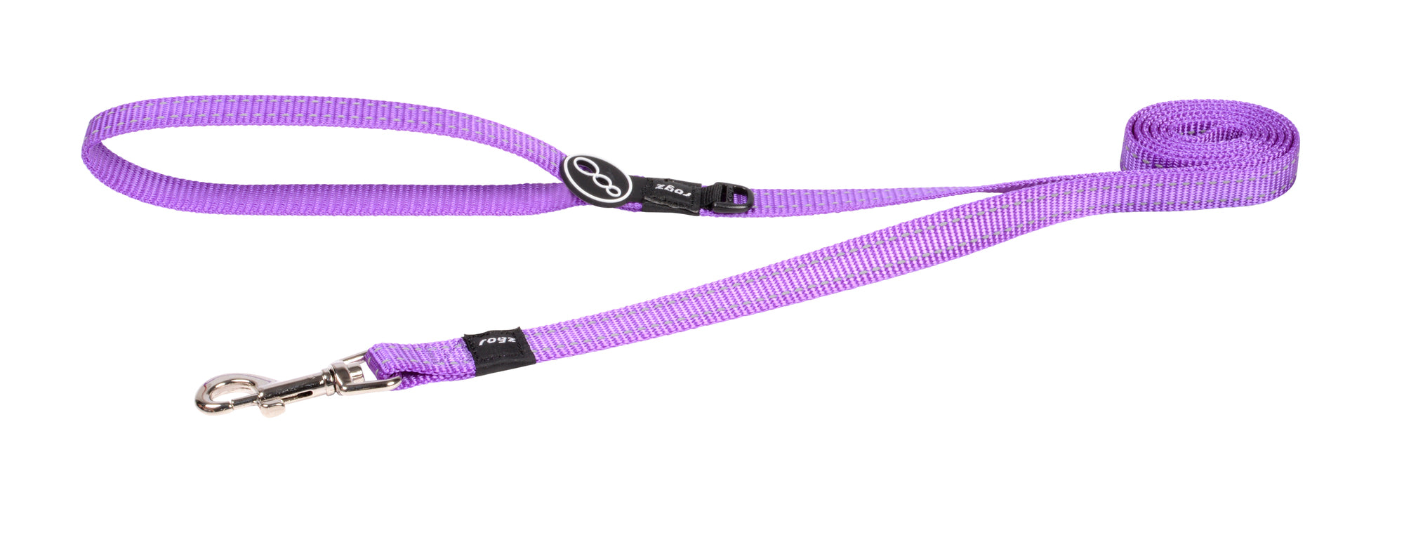 Classic Dog Leash Medium- Purple Rogz